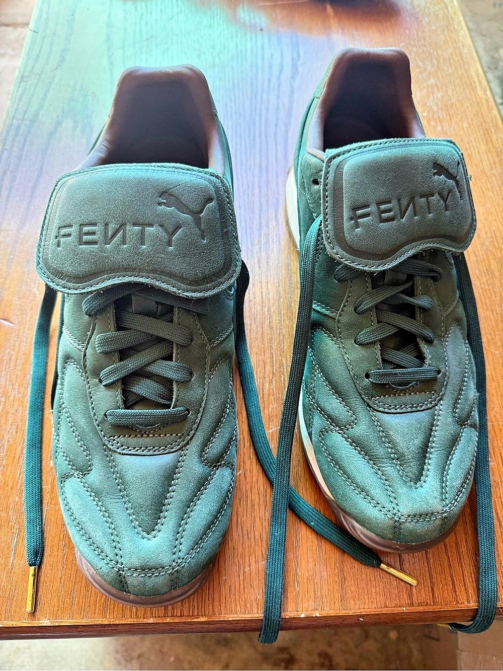 Fenty Trainer Green Sneakers US 9
